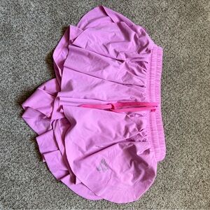 Pink Athletic Skort with Logo